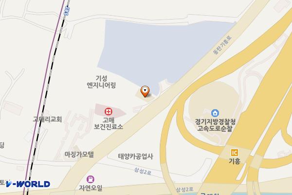 용인동부경찰서 고매파출소 개방화장실 위치 지도 — 경기도 용인시 기흥구 동탄기흥로 715, 고매파출소 (고매동)