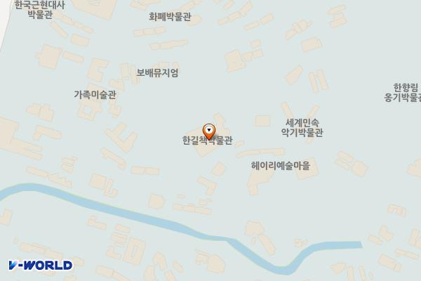 한길북하우스 위치 지도 — 경기도 파주시 탄현면 헤이리마을길 59-6