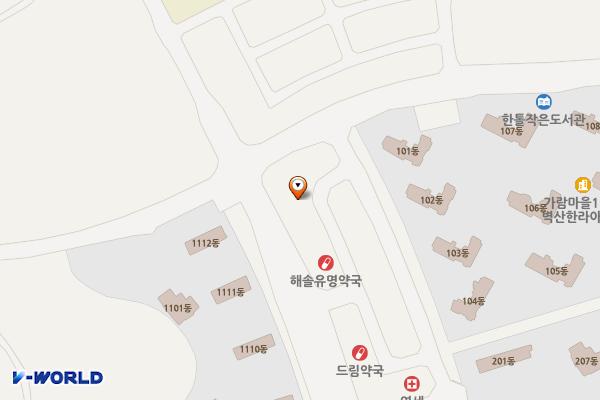 세섬프라자 위치 지도 — 경기도 파주시 미래로 624