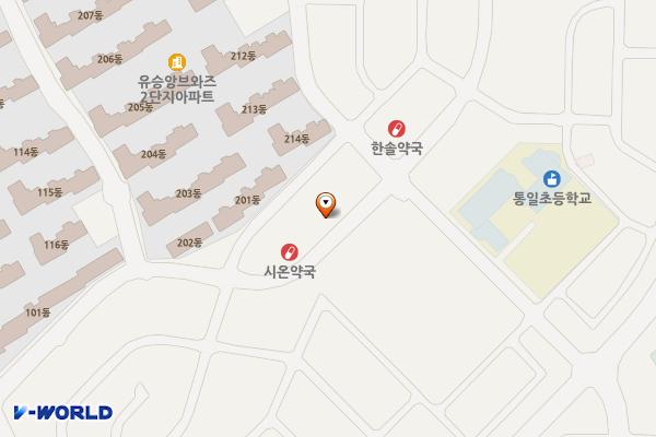 법흥리주차빌딩(정동빌딩) 위치 지도 — 경기도 파주시 탄현면 하늘소로 102