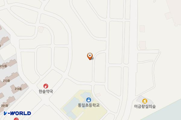 통일동산(1) 근린공원(풍뎅이공원1) 위치 지도 — 경기도 파주시 탄현면 풍뎅이길 199