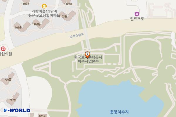 운정호수공원(2호) 위치 지도 — 경기도 파주시 와석순환로 470
