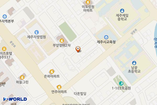 이도이동 1083-7 위치 지도 — 제주특별자치도 제주시 이도이동 1083-7