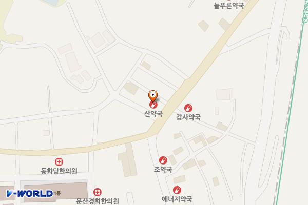 중앙빌딩 위치 지도 — 경기도 파주시 문산읍 문향로67번길 2