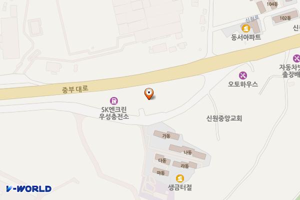 우성충전소(강가충전소) 위치 지도 — 경기도 이천시 부발읍 중부대로 1782