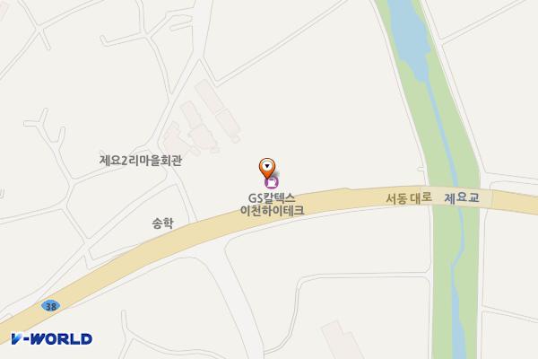 하이테크 에너지 주유소 위치 지도 — 경기도 이천시 설성면 서동대로 8219, 삼정주유소