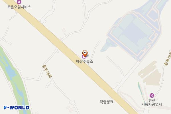 동아석유 마장 주유소 위치 지도 — 경기도 이천시 마장면 중부대로 685, 마장주유소