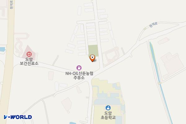 신둔농협 도암지점 주유소 위치 지도 — 경기도 이천시 신둔면 원적로 441