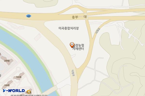 마장농협 주유소 위치 지도 — 경기도 이천시 마장면 덕평로 1072, 마장농협주유소