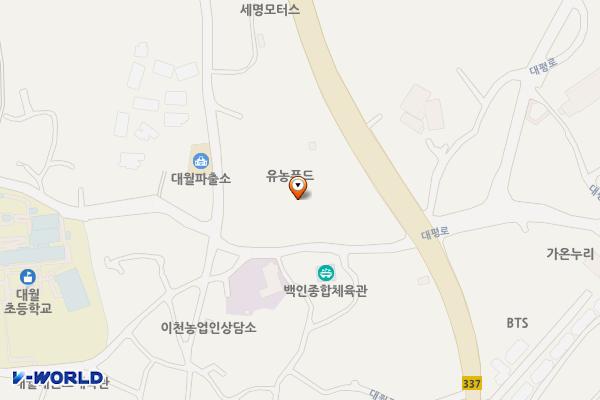 대월농협 주유소 위치 지도 — 경기도 이천시 대월면 대평로 183
