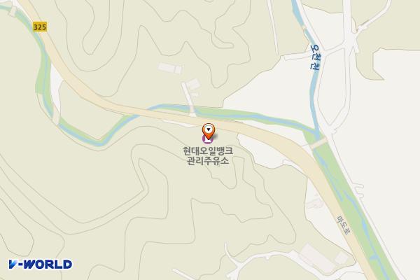 오일스토리 관리 주유소 위치 지도 — 경기도 이천시 마장면 마도로 263