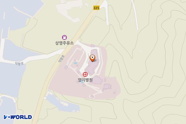 양지 의료 재단 (양지요양병원) 위치 지도 — 경기도 이천시 호법면 덕평로 224, 양지요양병원