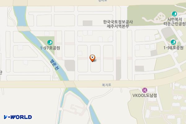 도남동 740-2 위치 지도 — 제주특별자치도 제주시 도남동 740-2