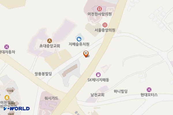 미래 주유소 위치 지도 — 경기도 이천시 이섭대천로 1367 (증포동)