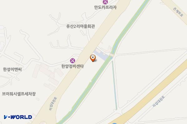 달려라 주유소 위치 지도 — 경기도 이천시 호법면 이섭대천로 866, 달려라주유소