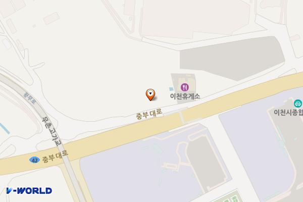 (주)대호 페트로갤러리 주유소 위치 지도 — 경기도 이천시 부발읍 중부대로 1701-24