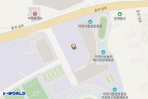 부발읍체육공원(C구장) 화장실 위치 지도 — 경기도 이천시 부발읍 무촌리 546