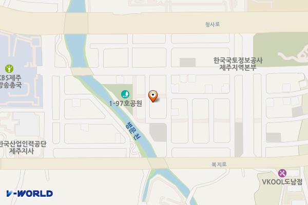 도남동 732-2 위치 지도 — 제주특별자치도 제주시 도남동 732-2