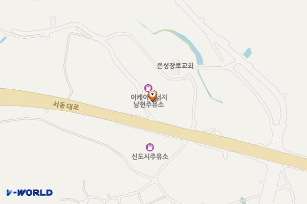 노인게이트볼장위 위치 지도 — 경기도 안성시 대덕면 서동대로 5049