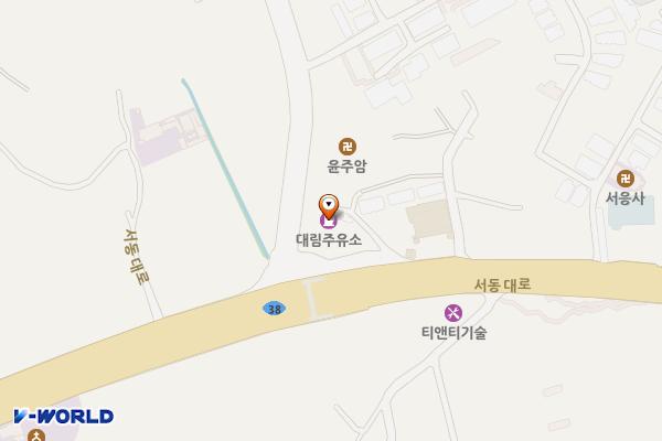 삼죽면사무소(여자화장실) 위치 지도 — 경기도 안성시 공도읍 서동대로 4519(마정리)