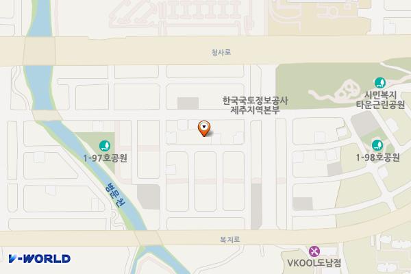 도남동 726-11 위치 지도 — 제주특별자치도 제주시 도남동 726-11