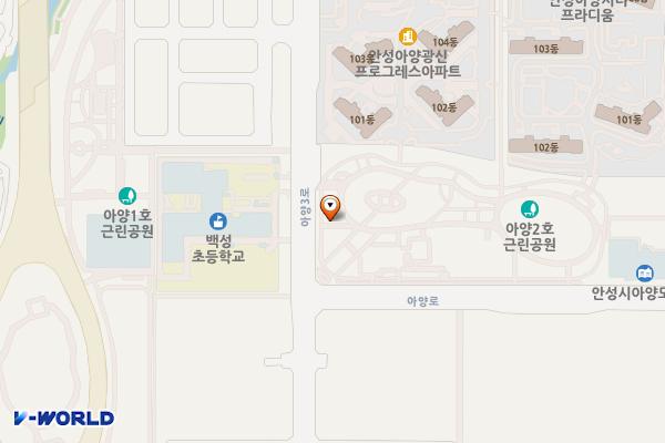 현대대성주유소 위치 지도 — 경기도 안성시 아양3로 38