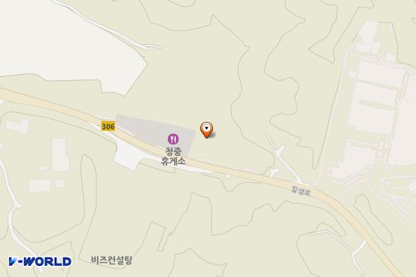 금광면사무소A(주민자치센터) 위치 지도 — 경기도 안성시 일죽면 일생로 167