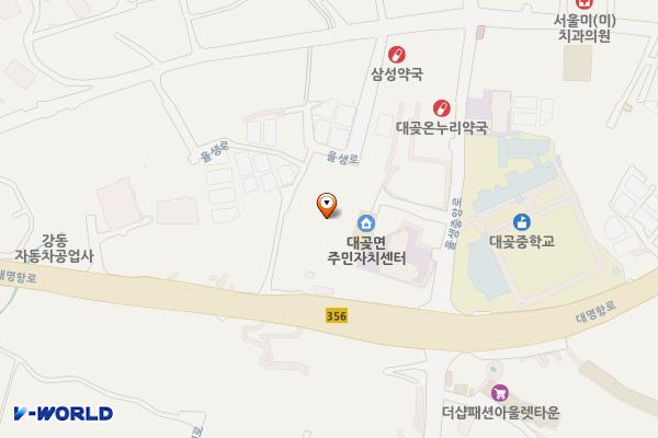 대곶면행정복지센터 위치 지도 — 경기도 김포시 대곶면 율생로 83-23