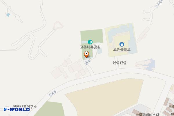 파르코스 테니스장 위치 지도 — 경기도 김포시 고촌읍 신곡로 114-13, 김포시테니스협회
