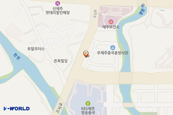 도남동 572-3,4 위치 지도 — 제주특별자치도 제주시 도남동 572-3