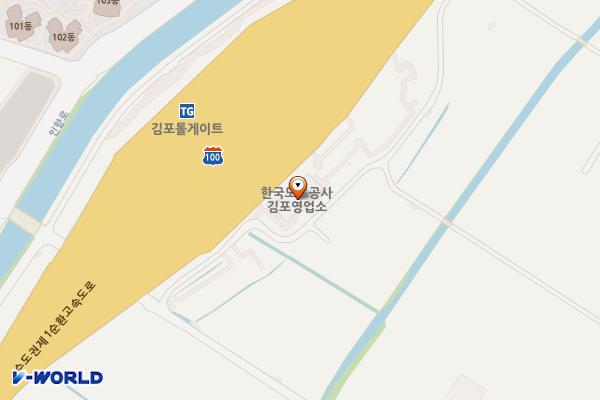 김포행복드림쉼터 위치 지도 — 경기도 김포시 고촌읍 김포대로319번길 209-23, 한국도로공사김포영업소