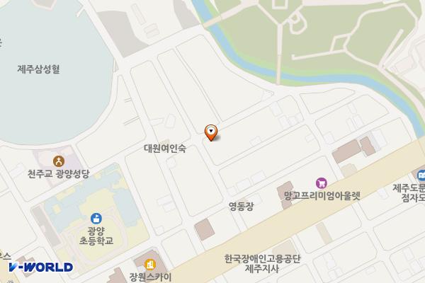 동광로7길 16-2, 16-22 위치 지도 — 제주특별자치도 제주시 동광로7길 16-2