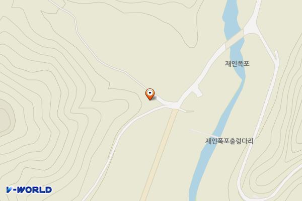 재인폭포공원(신나무숲)2 위치 지도 — 경기도 연천군 연천읍 현문로 763