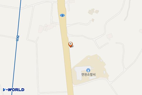원에너지 주식회사 위치 지도 — 경기도 연천군 전곡읍 평화로 902