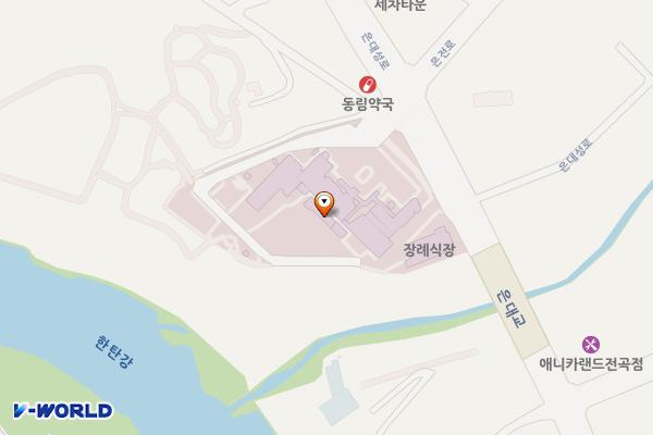 연천군보건의료원 가동 위치 지도 — 경기도 연천군 전곡읍 은대성로 95