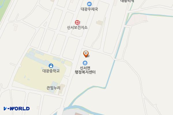 신서면행정복지센터 2층 위치 지도 — 경기도 연천군 신서면 연신로 1134-1