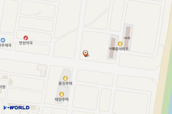 연천공영버스터미널 위치 지도 — 경기도 연천군 연천읍 연천역로 29