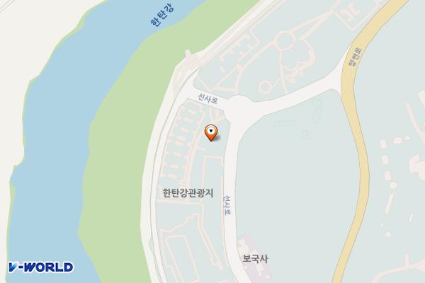 한탄강 유원지4 위치 지도 — 경기도 연천군 전곡읍 전곡리 691