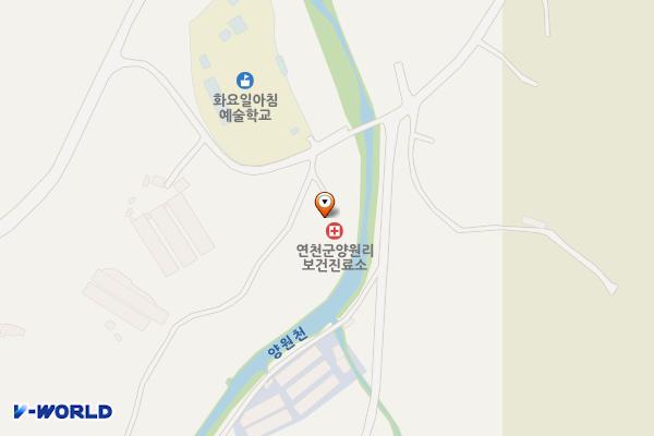 양원리 보건소 위치 지도 — 경기도 연천군 전곡읍 양원로46번길 13-5