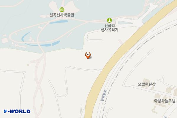 조선쌈밥 위치 지도 — 경기도 연천군 전곡읍 평화로 427