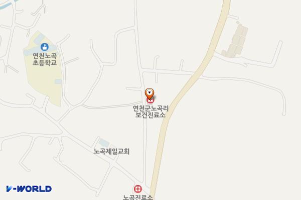 노곡리진료소 위치 지도 — 경기도 연천군 백학면 진목로2번길 32