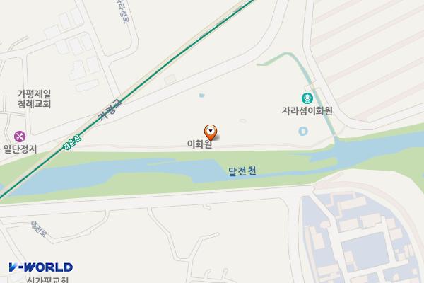 자라섬 수상스포츠 체험센터 위치 지도 — 경기도 가평군 가평읍 대곡리 683