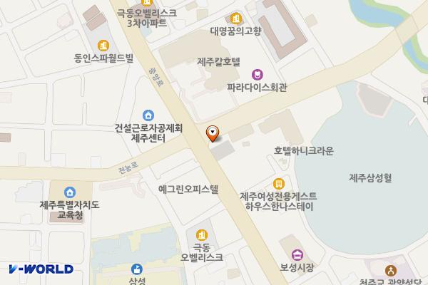 이도일동 1292-2 위치 지도 — 제주특별자치도 제주시 이도일동 1292-2
