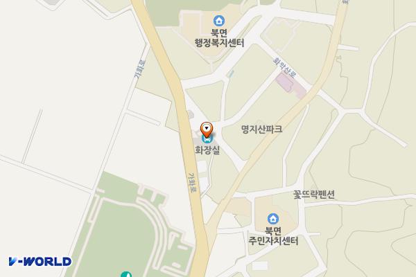 목동터미널 화장실 위치 지도 — 경기도 가평군 북면 화악산로11번길 5
