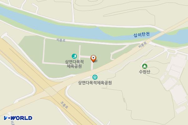 상면 체육공원 위치 지도 — 경기도 가평군 상면 비룡로 2251