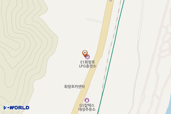 화랑포충전소 위치 지도 — 경기도 가평군 청평면?경춘로 121?