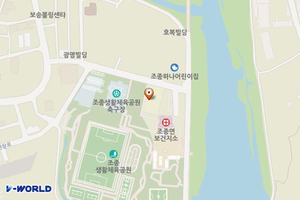 조종도서관 (1층) 위치 지도 — 경기도 가평군 조종면 조종희망로26번길22