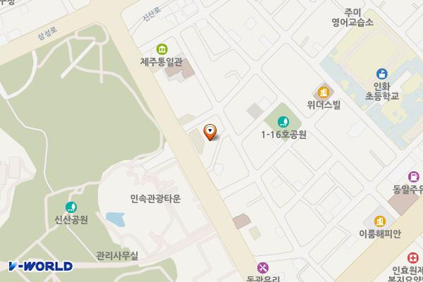 일도이동 338-7, 8 위치 지도 — 제주특별자치도 제주시 일도이동 338-7