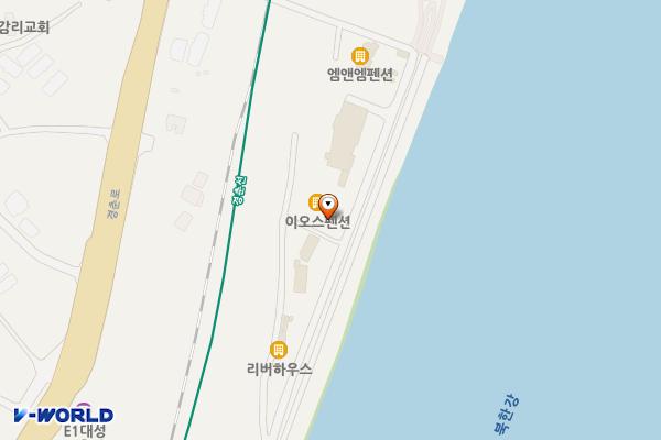 대성국민관광지(안내소) 위치 지도 — 경기도 가평군 청평면 대성리 601-1