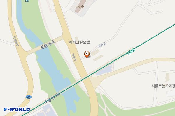 세븐일레븐 스마트점 위치 지도 — 경기도 가평군 청평면 경춘로 660